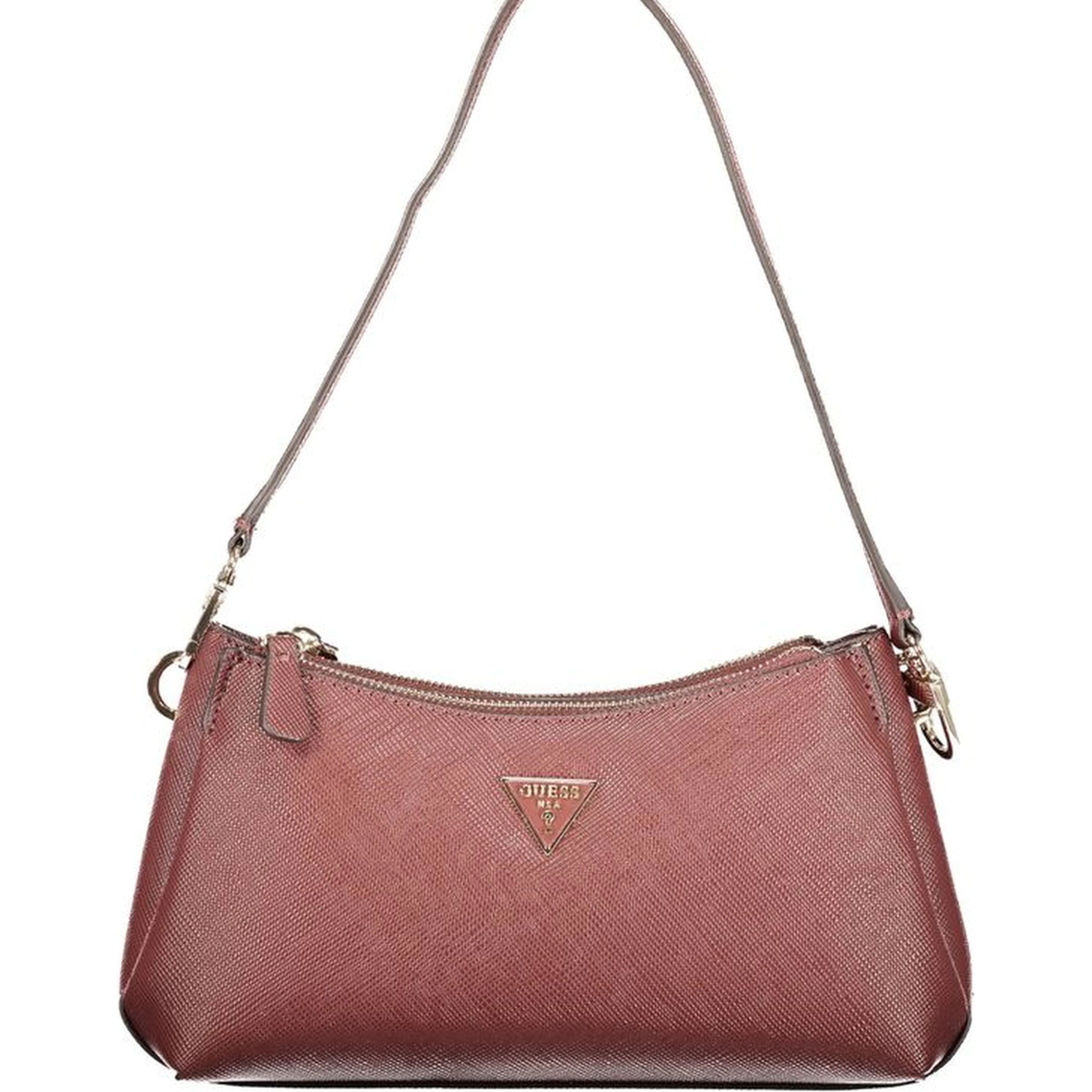 Brown Polyethylene Handbag