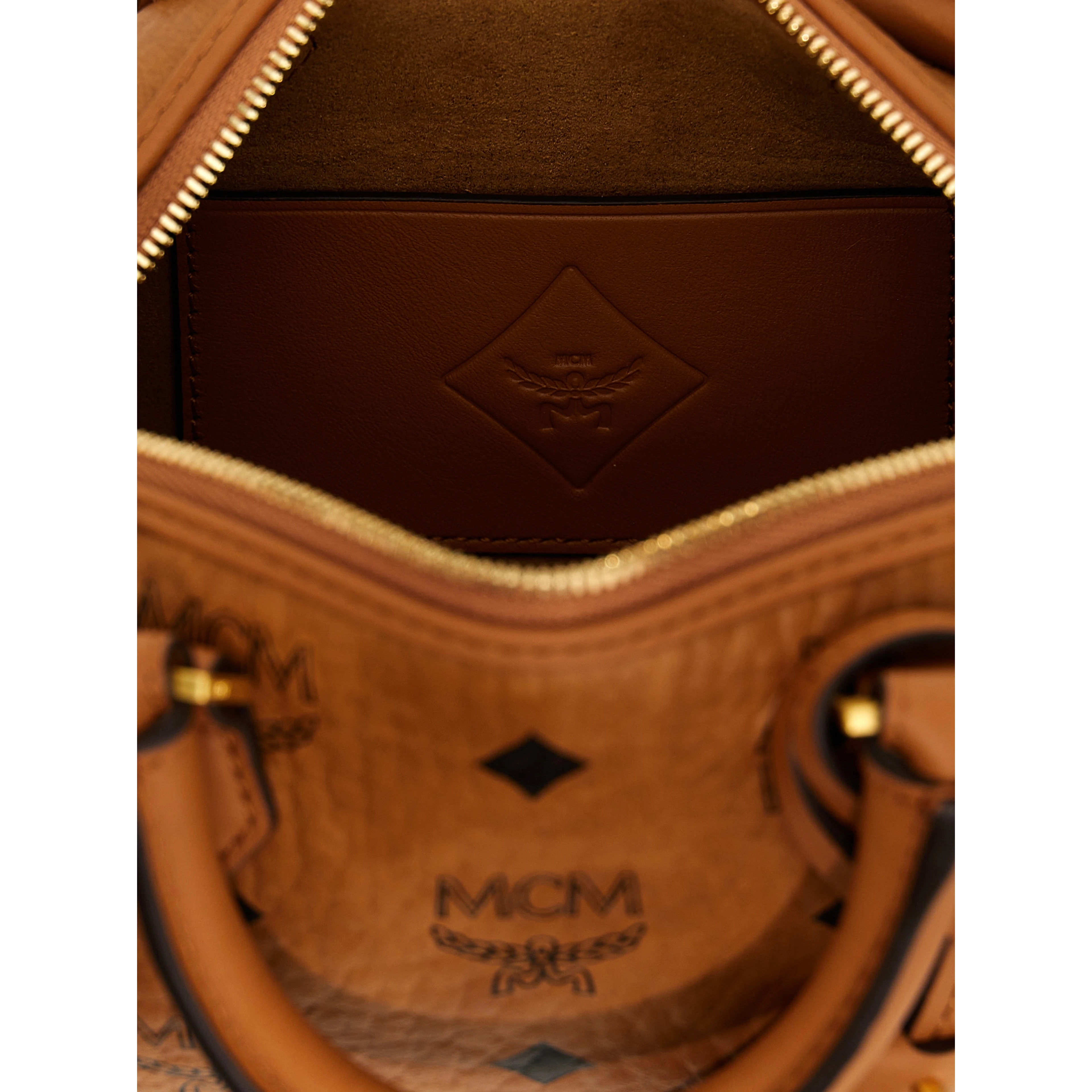 Brown Polyethylene Handbag