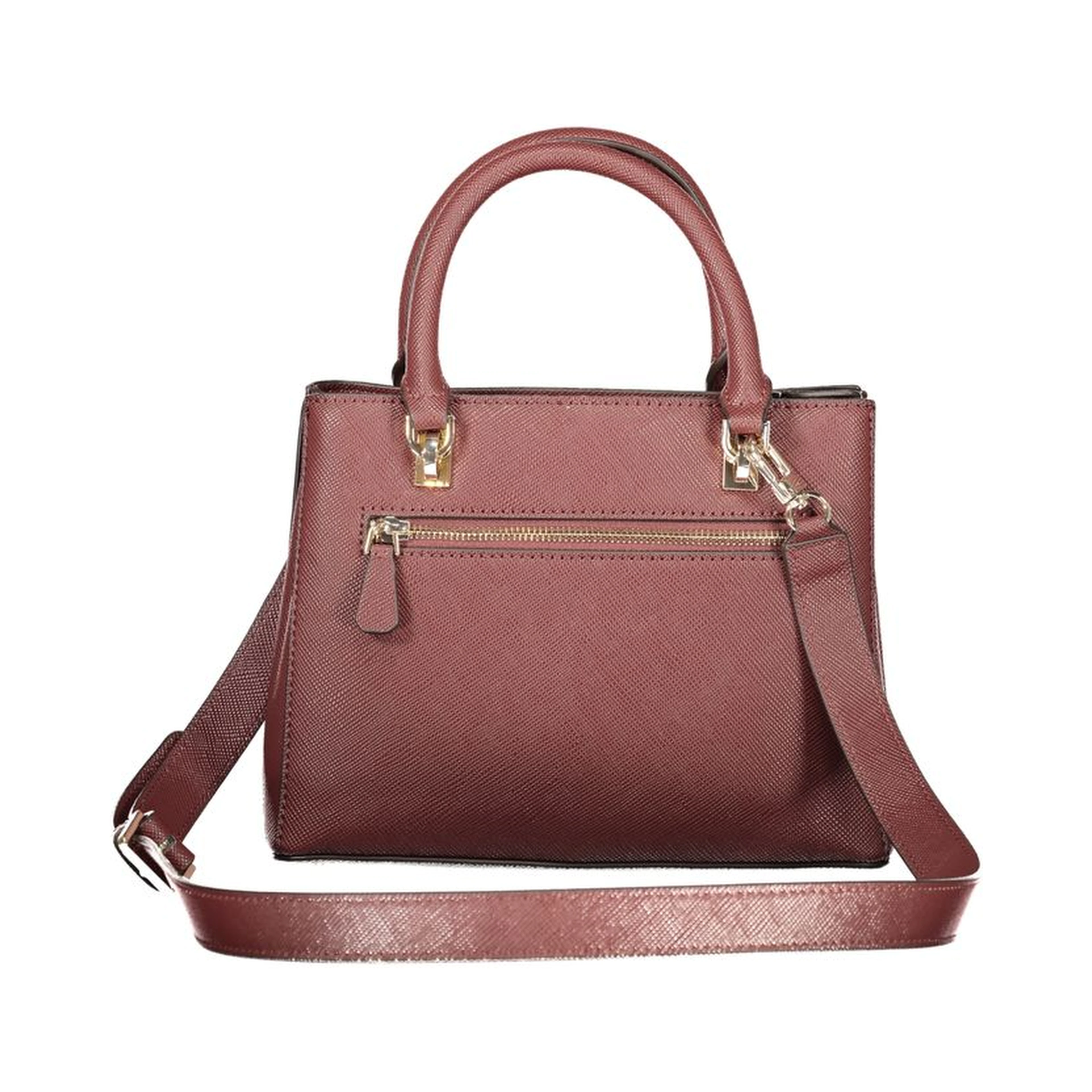 Brown Polyethylene Handbag