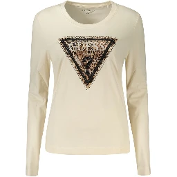 Beige Cotton T-Shirt