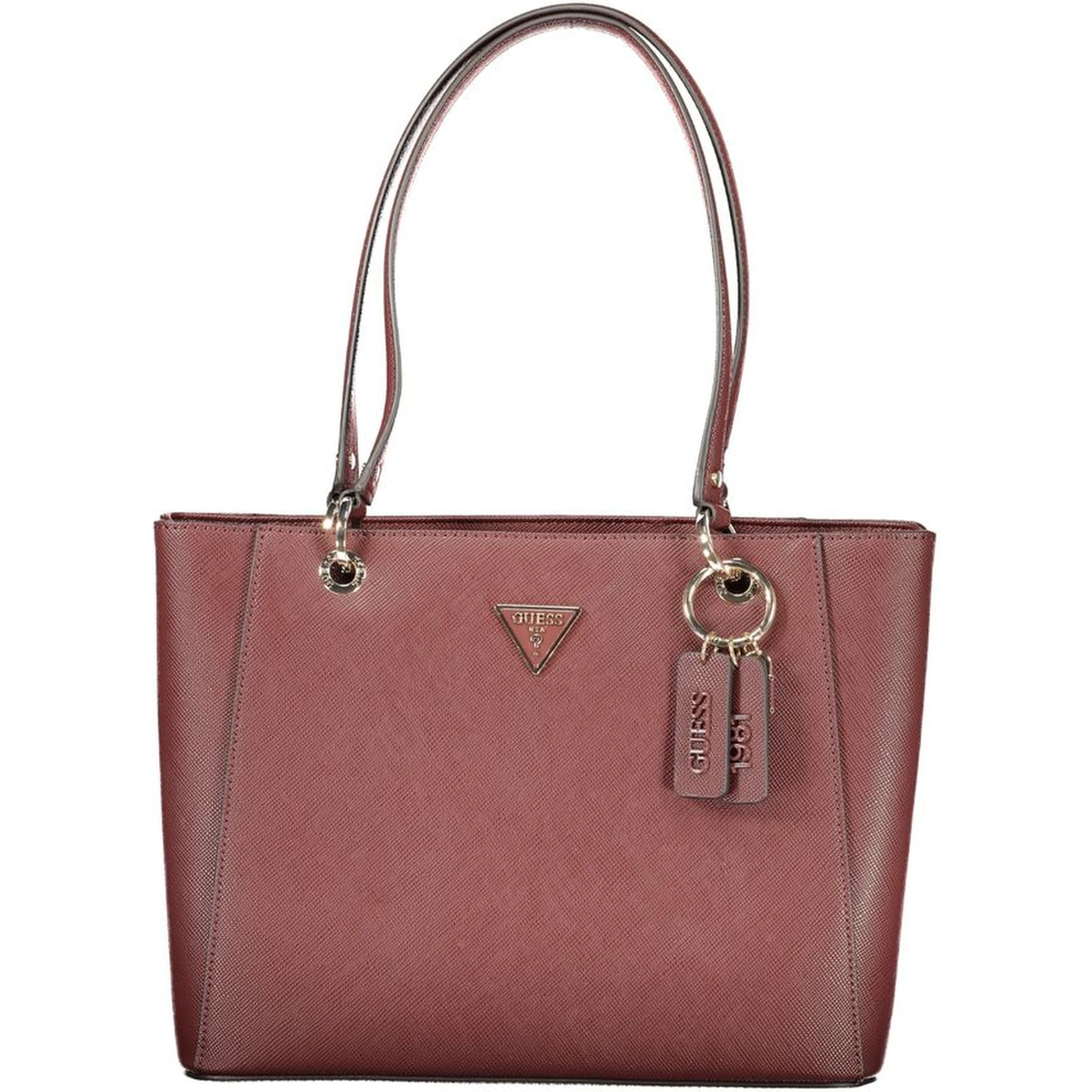 Brown Polyethylene Handbag