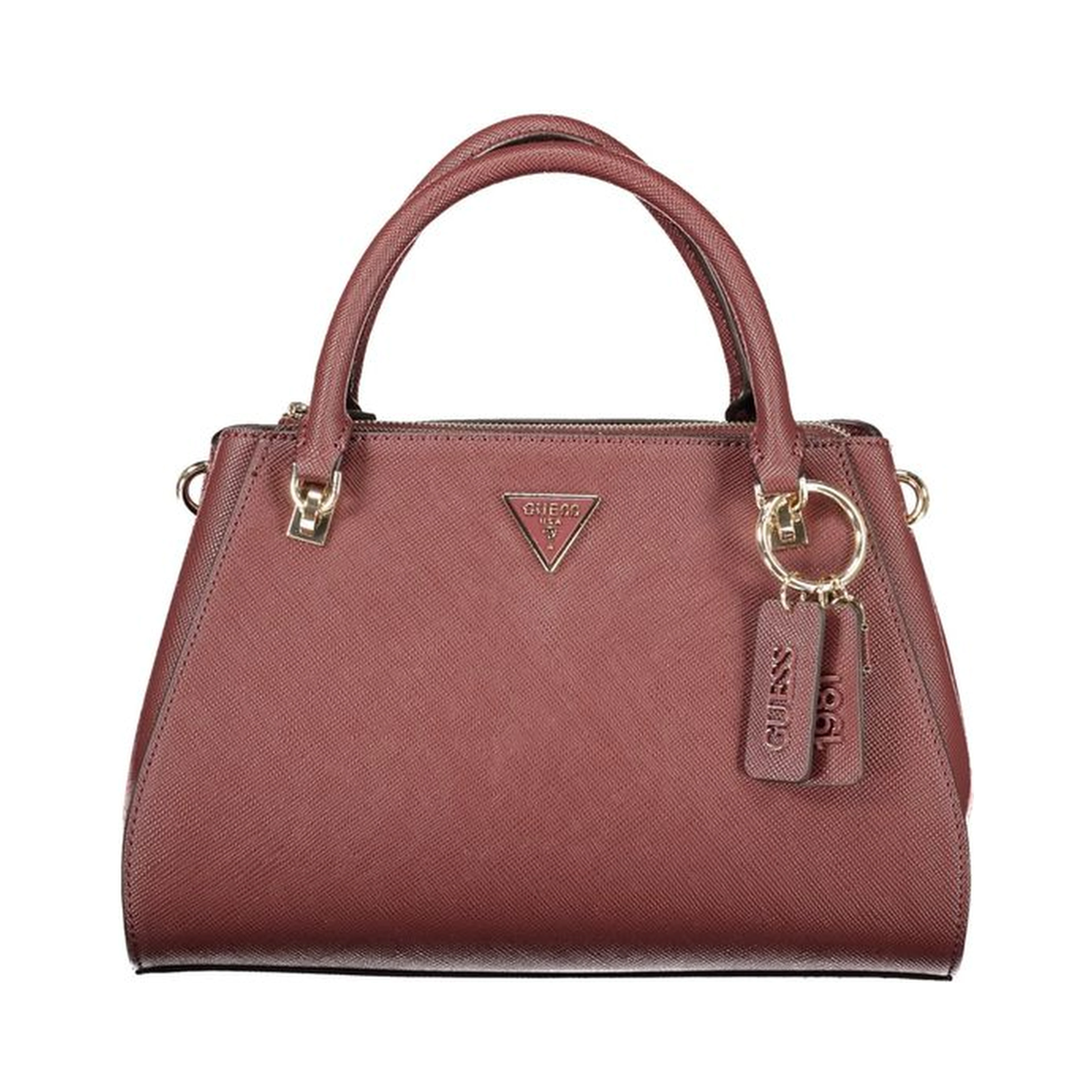Brown Polyethylene Handbag