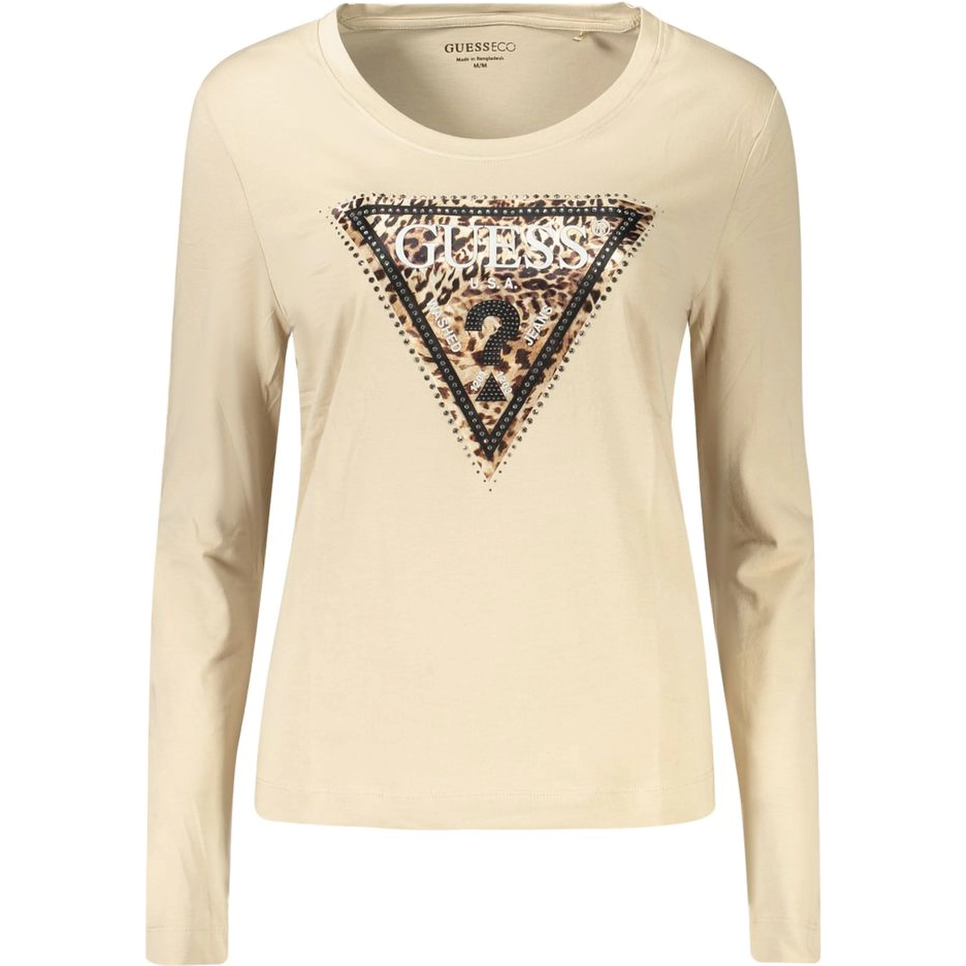 Beige Cotton T-Shirt