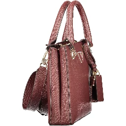 Brown Polyethylene Handbag