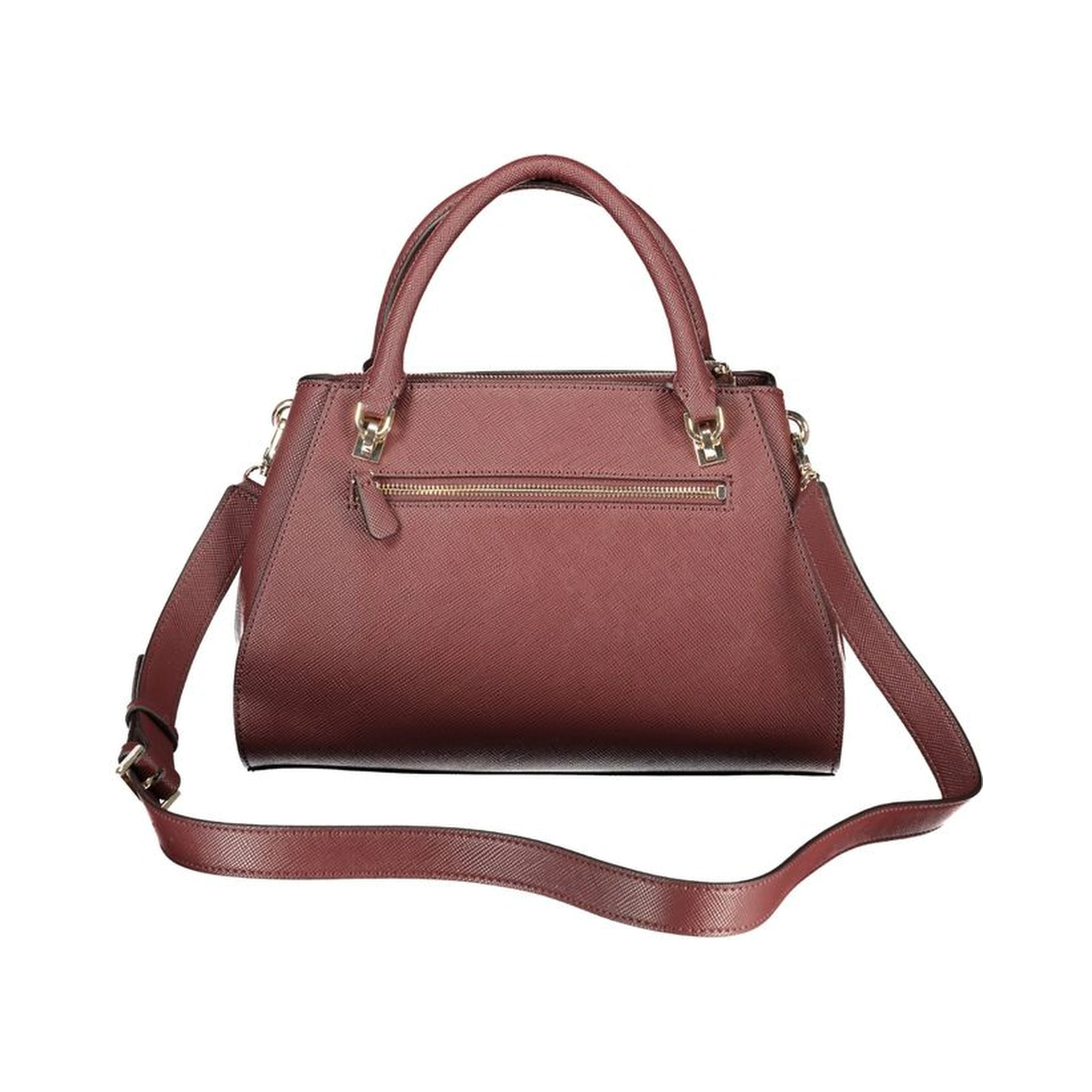 Brown Polyethylene Handbag