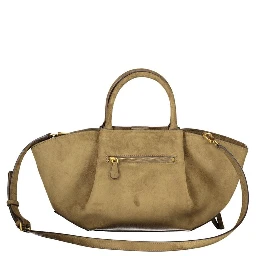 Green Polyester Handbag