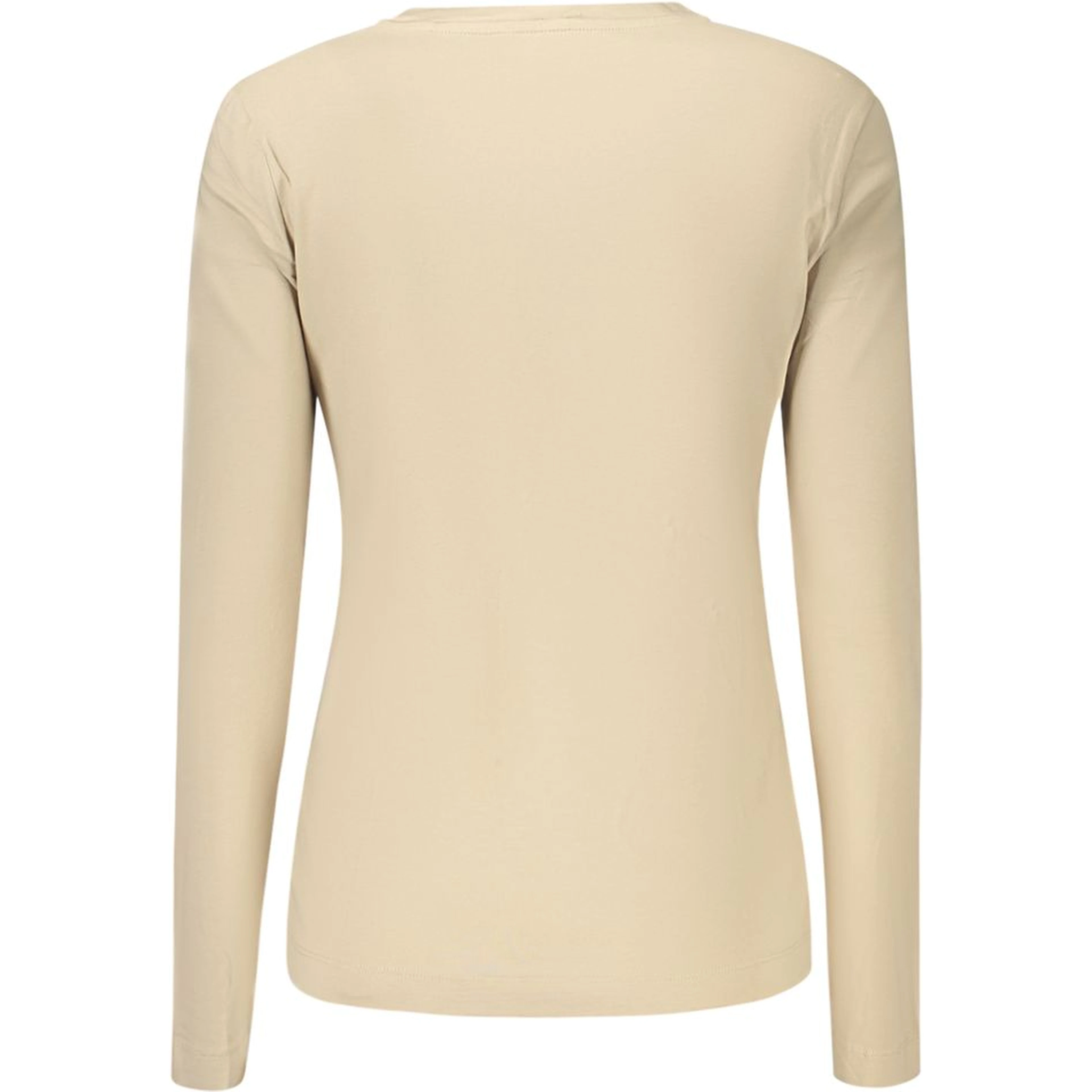 Beige Cotton T-Shirt