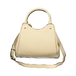Beige Polyethylene Handbag