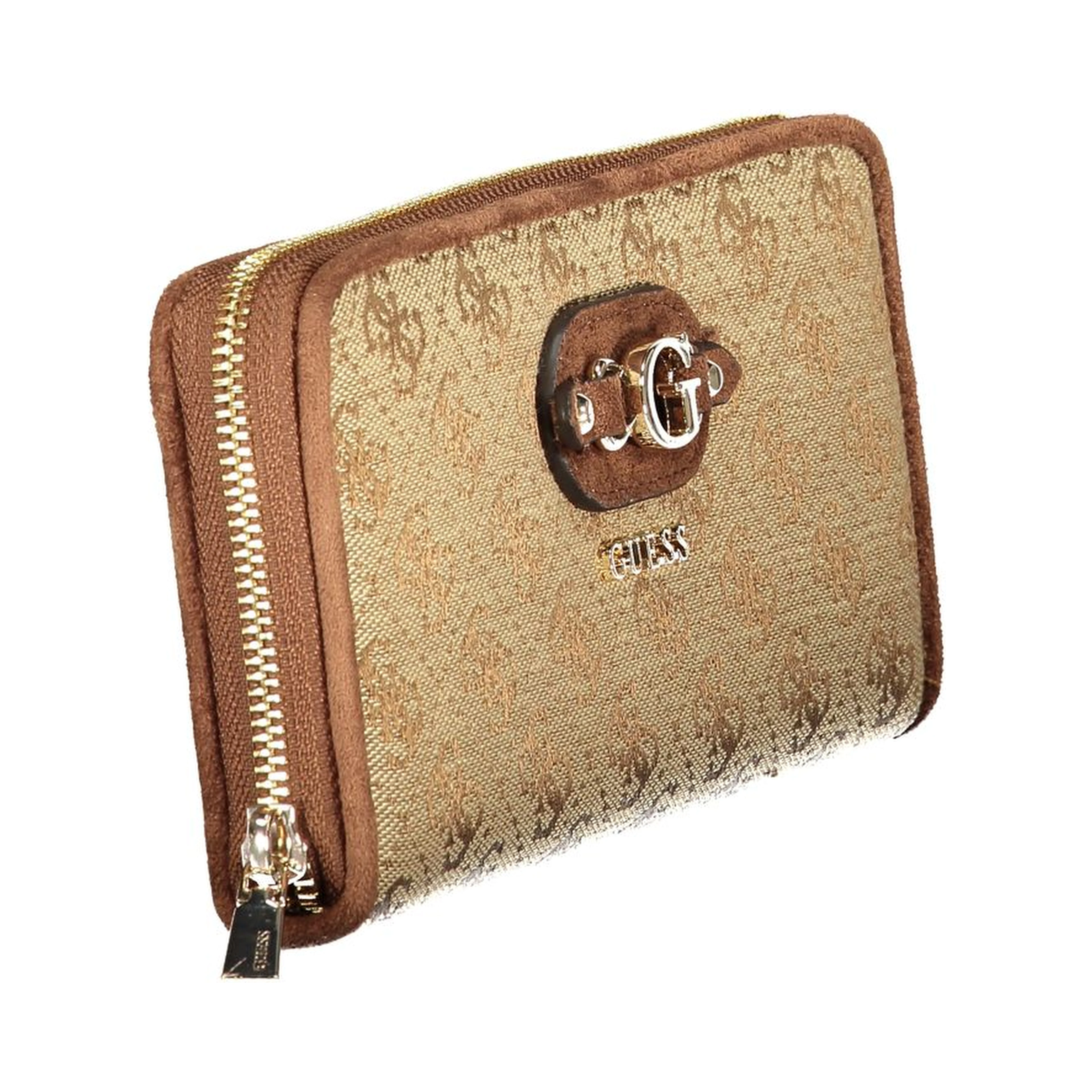 Beige Polyester Wallet