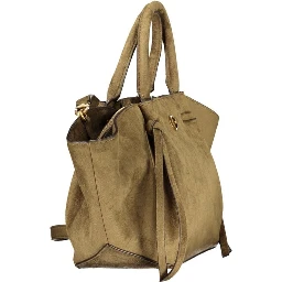 Green Polyester Handbag