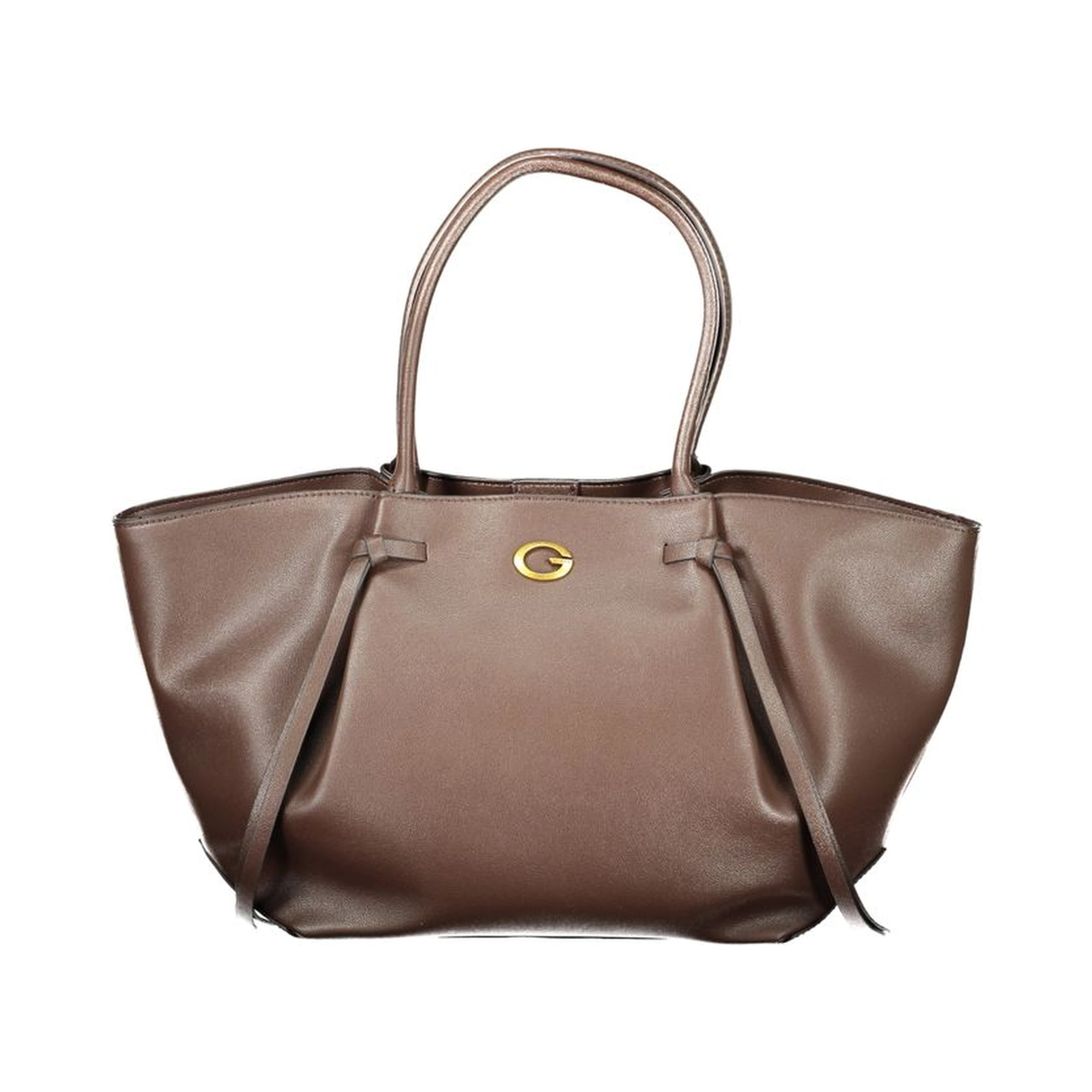 Brown Polyethylene Handbag