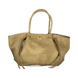 Green Polyester Handbag