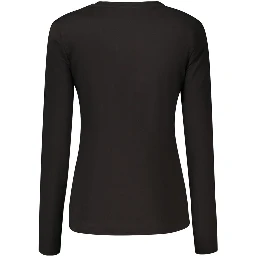 Black Cotton T-Shirt