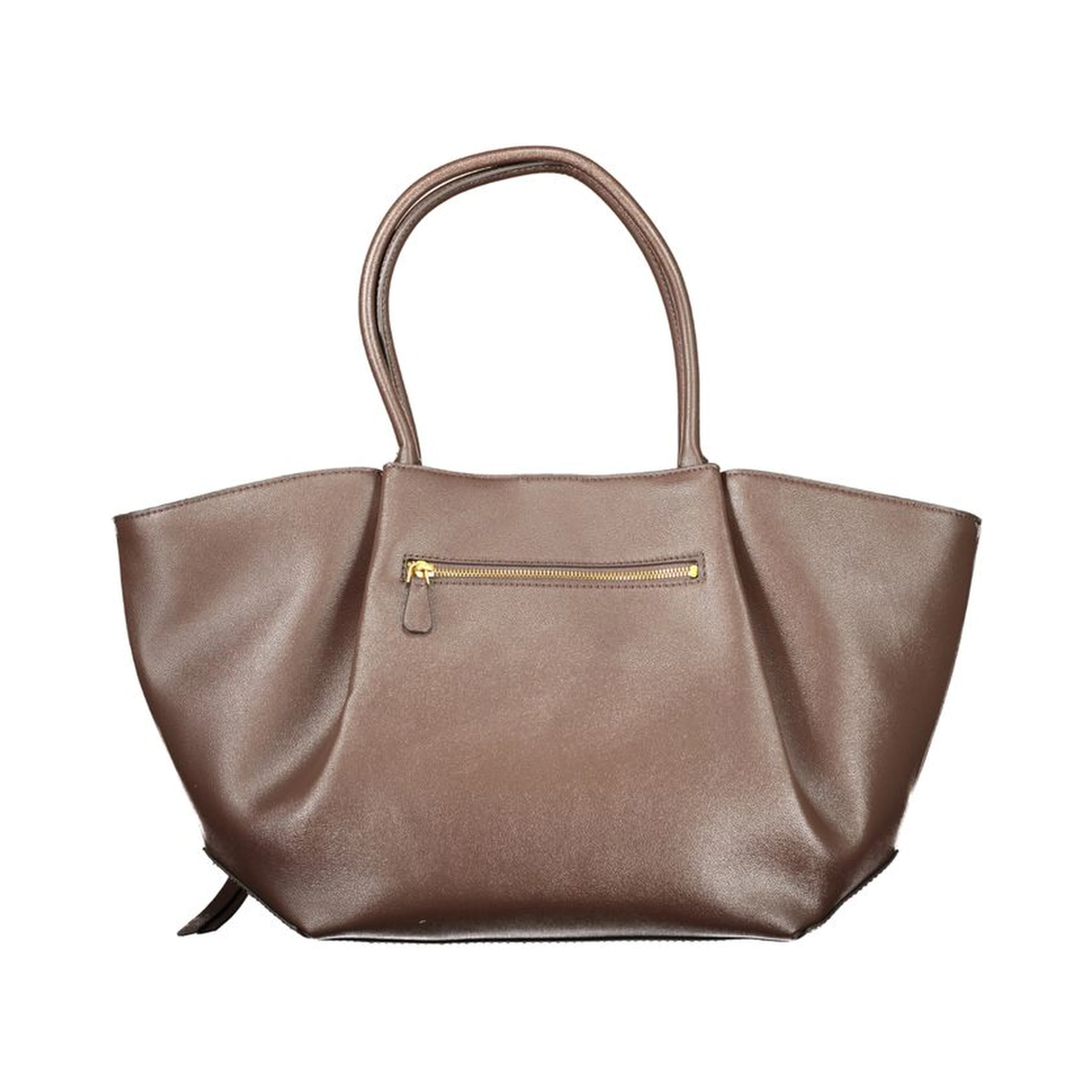 Brown Polyethylene Handbag