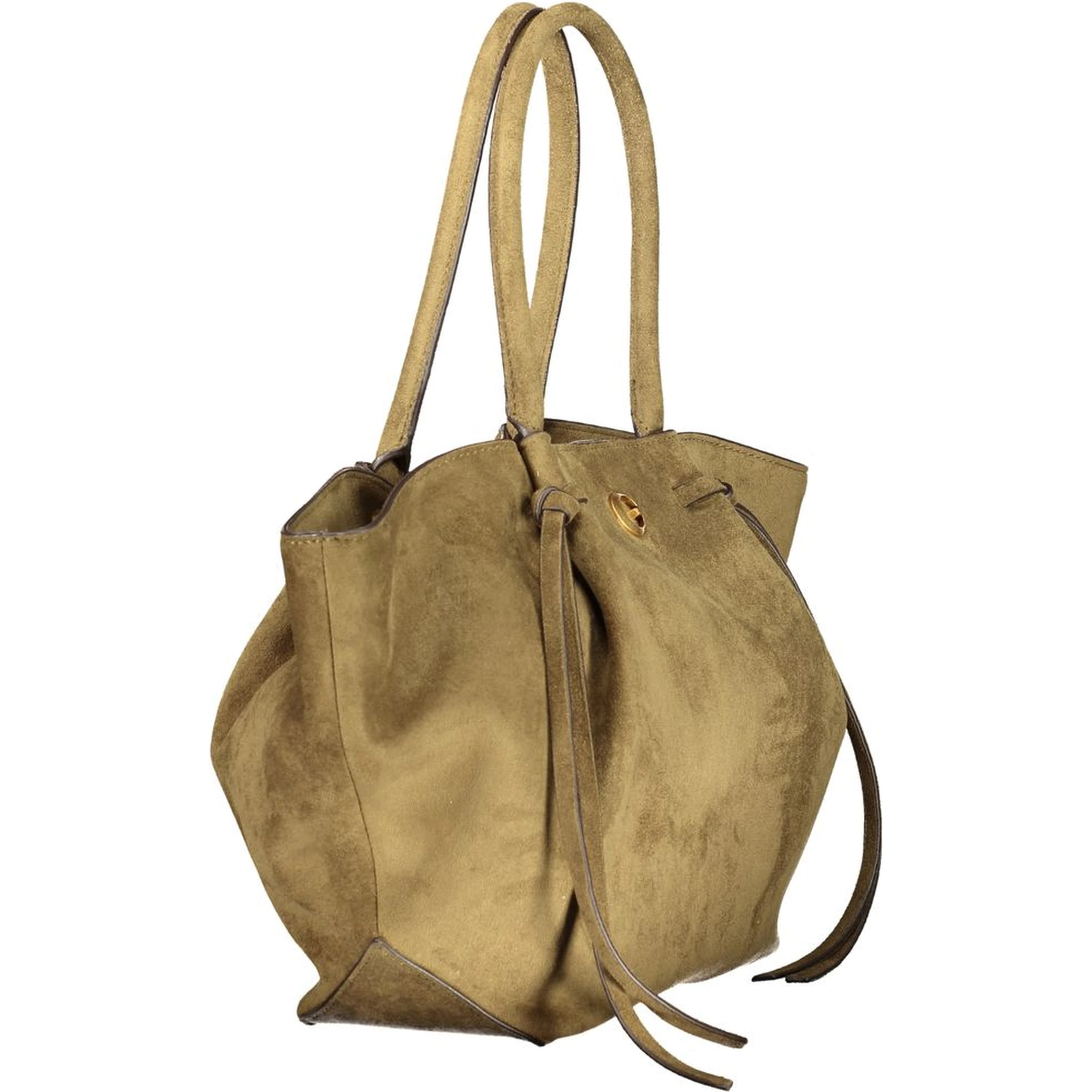 Green Polyester Handbag