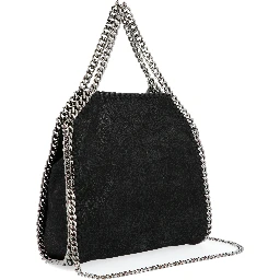 Black Polyester Handbag