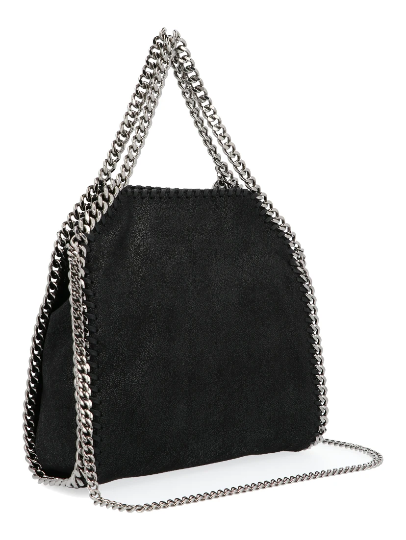 Black Polyester Handbag