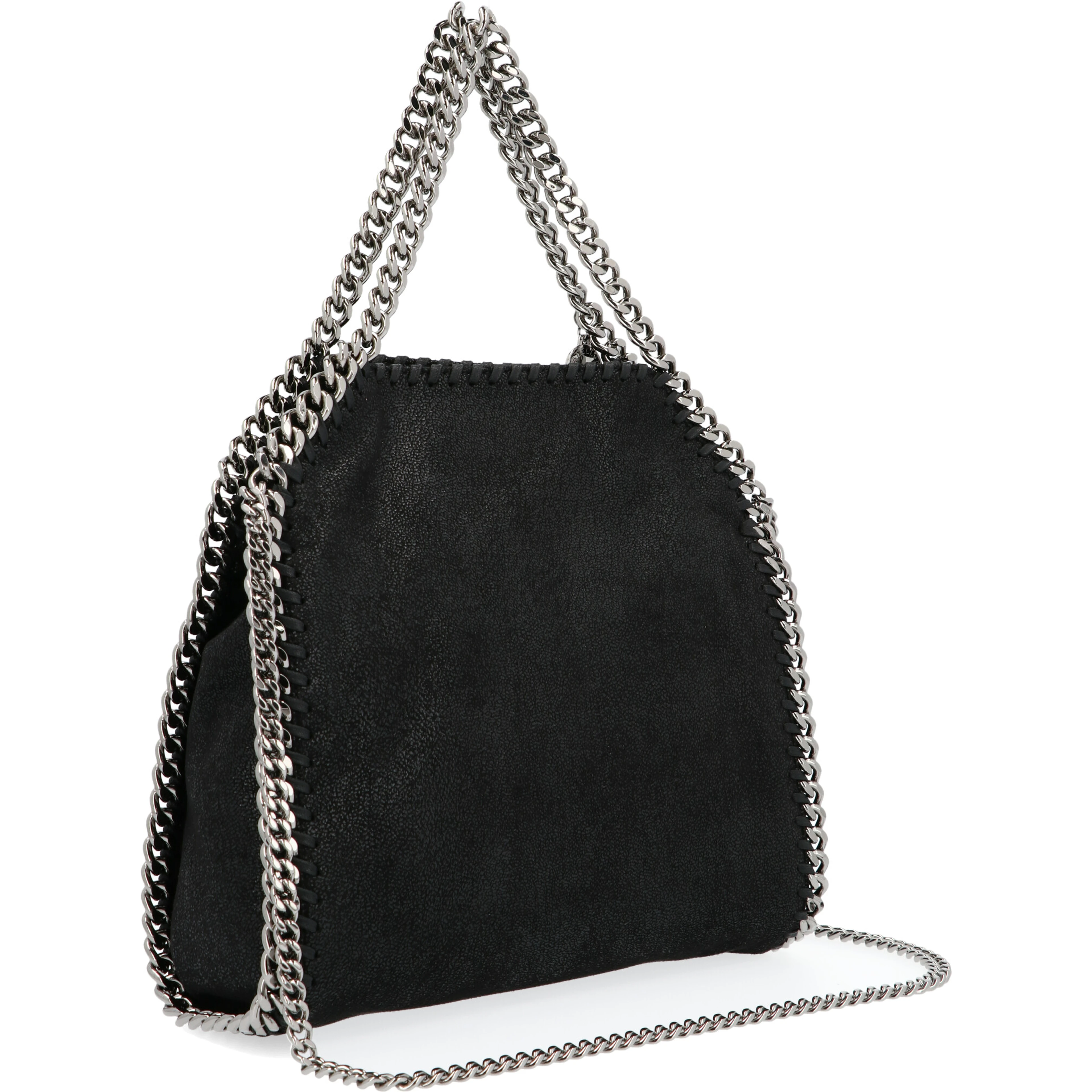 Black Polyester Handbag