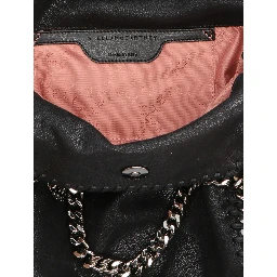 Black Polyester Handbag