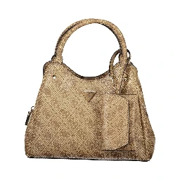 Beige Polyethylene Handbag