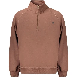 Brown Cotton Sweatshirt