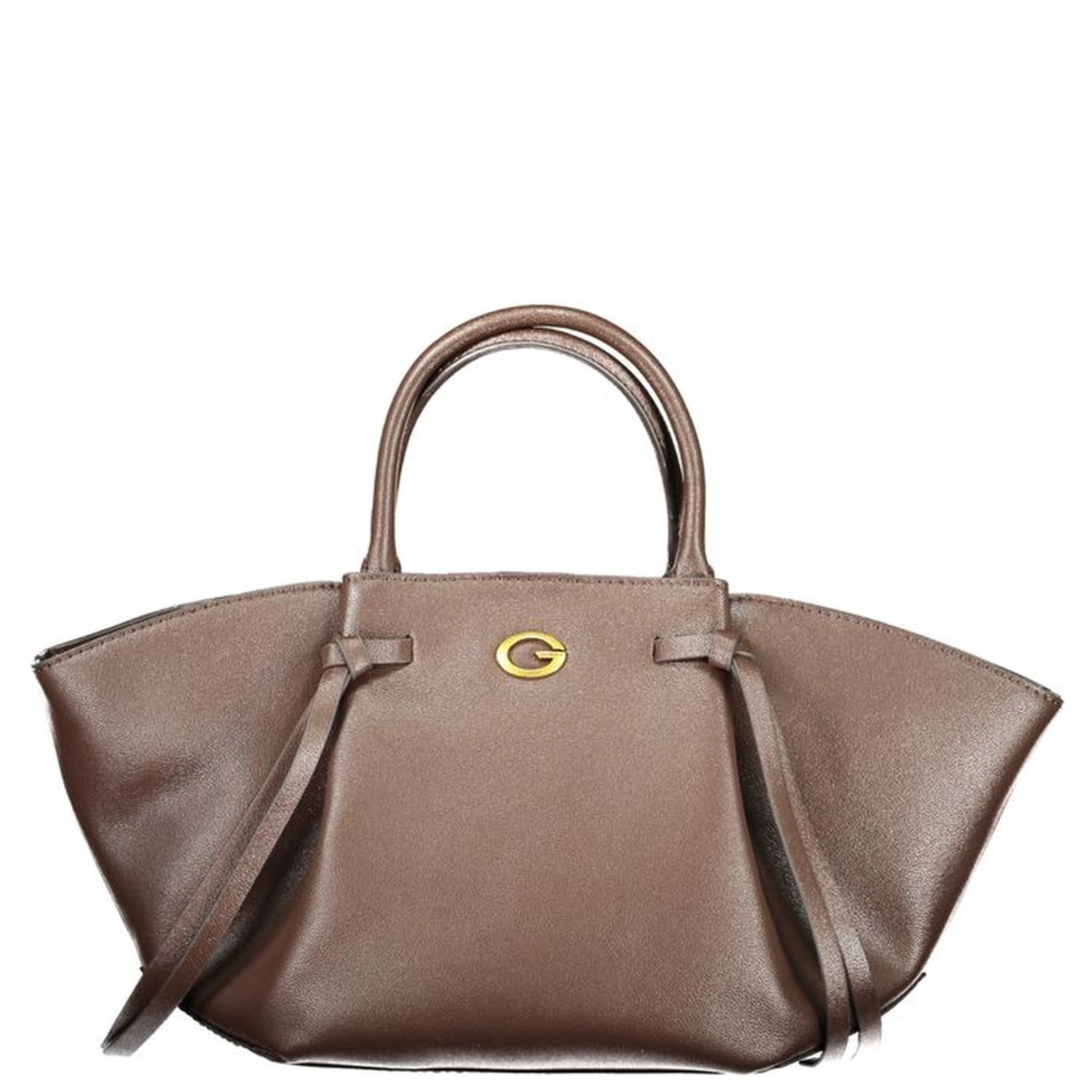 Brown Polyethylene Handbag