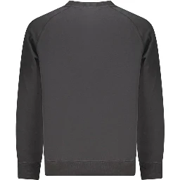 Black Cotton Sweatshirt