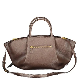 Brown Polyethylene Handbag