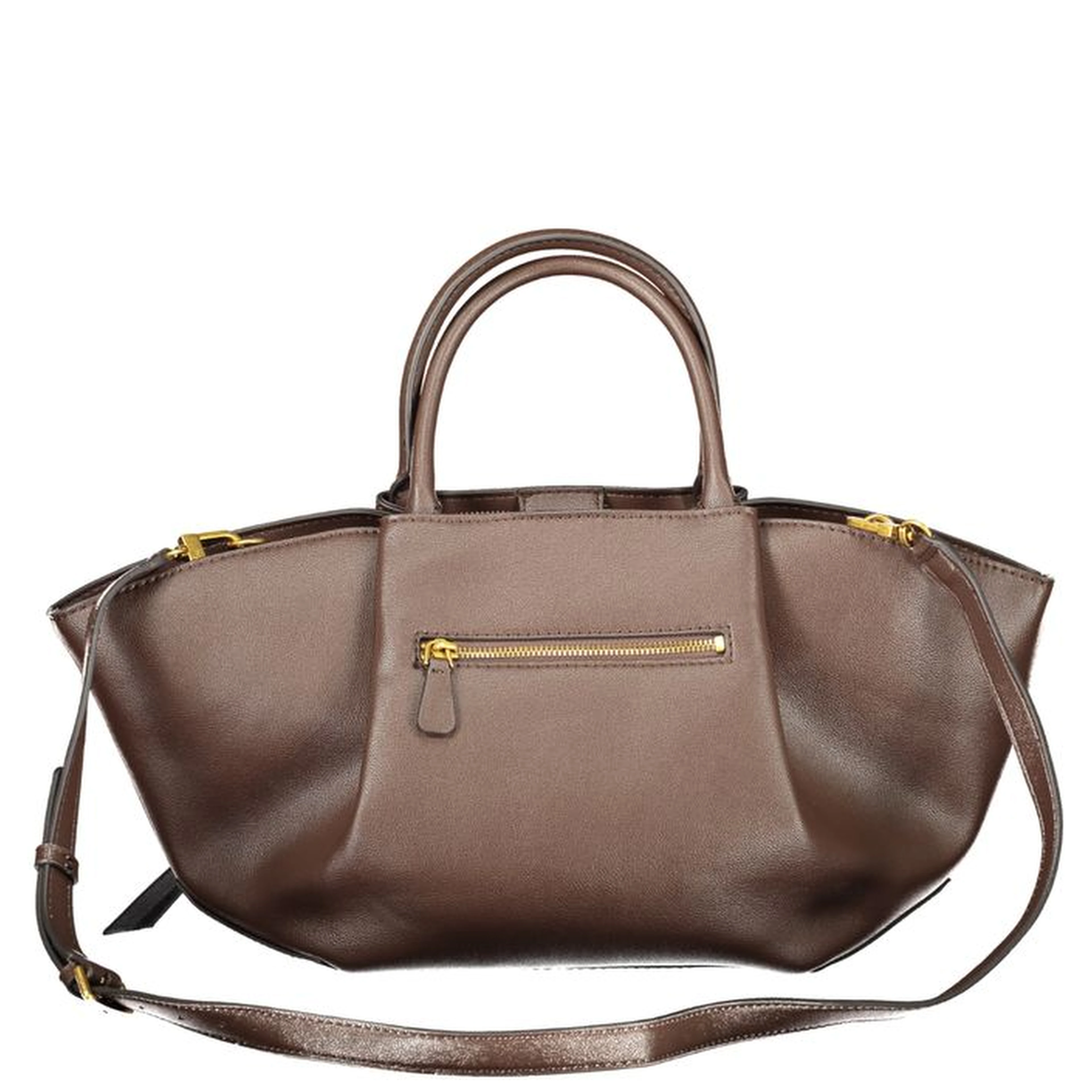 Brown Polyethylene Handbag