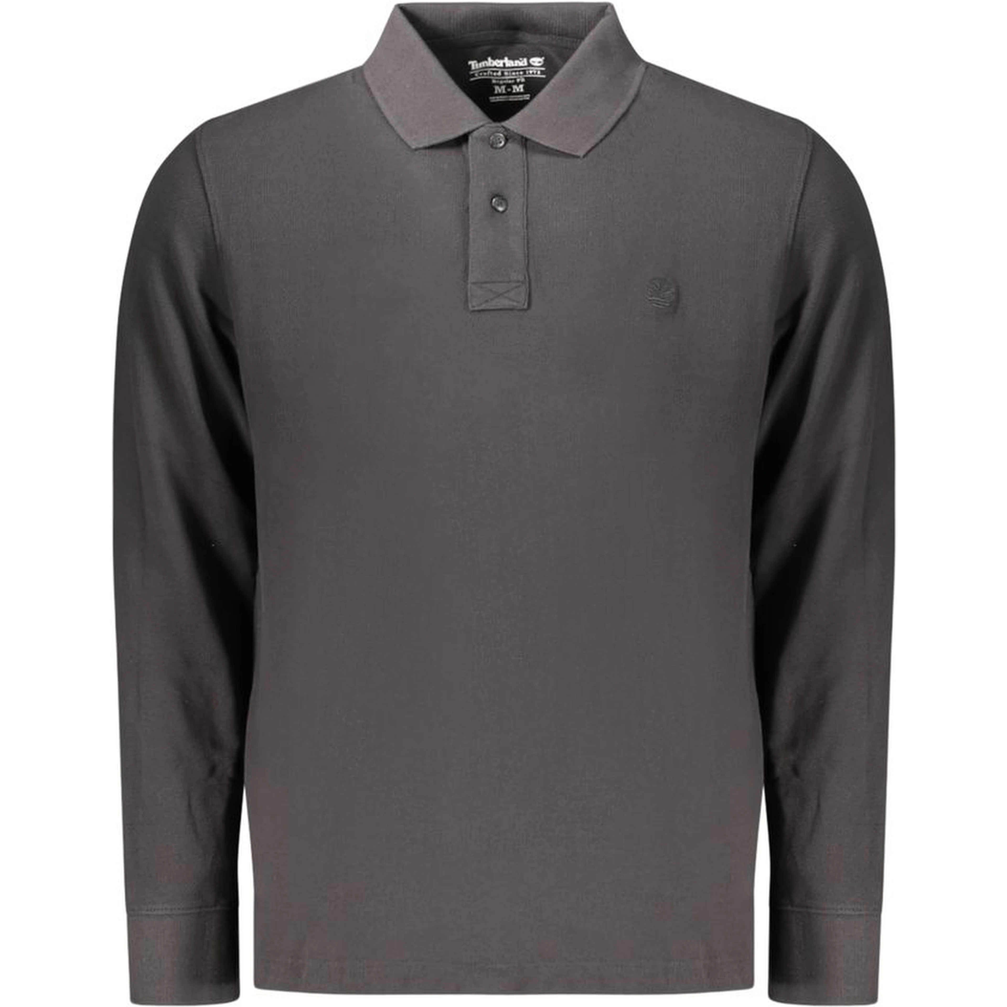 Black Cotton Polo Shirt