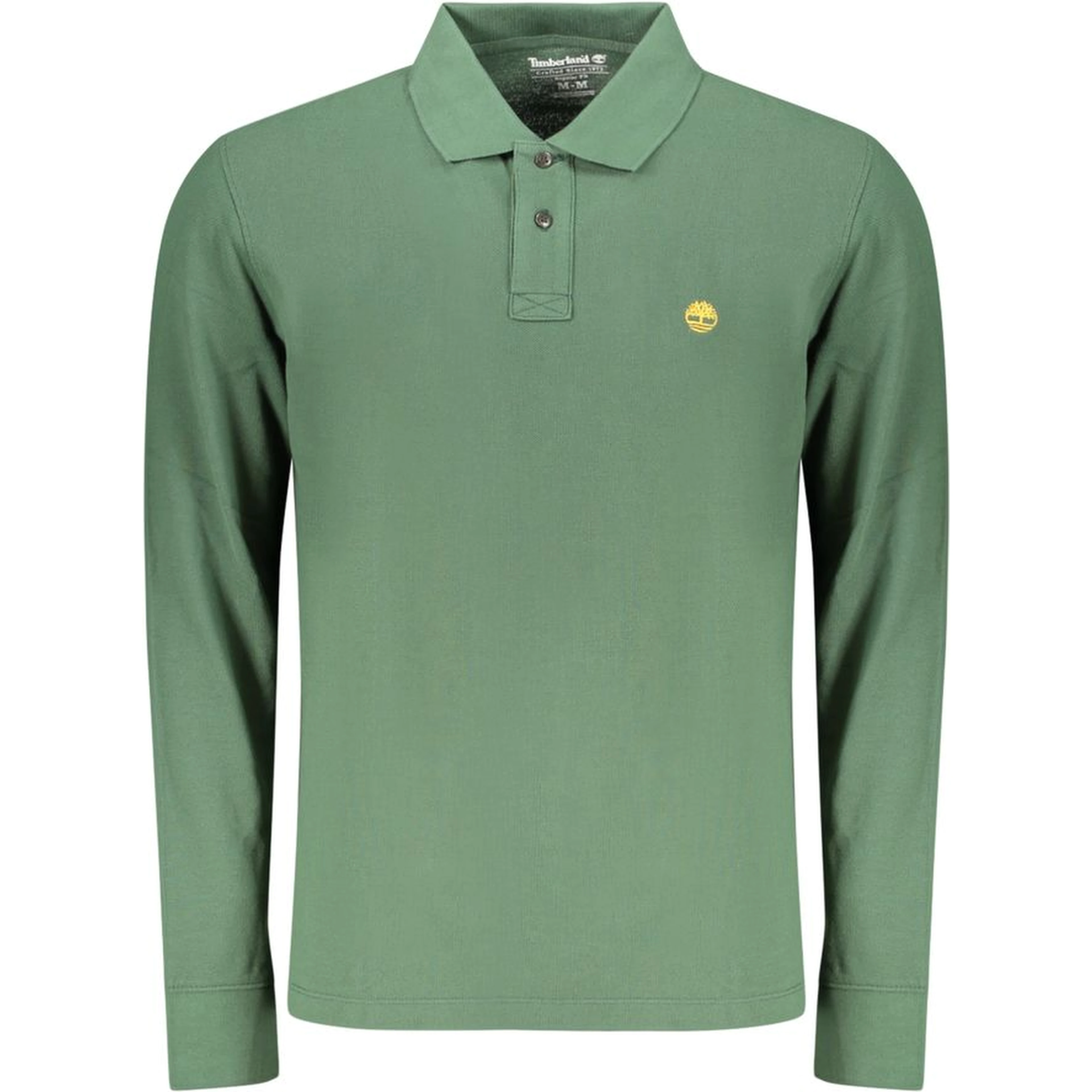 Green Cotton Polo Shirt