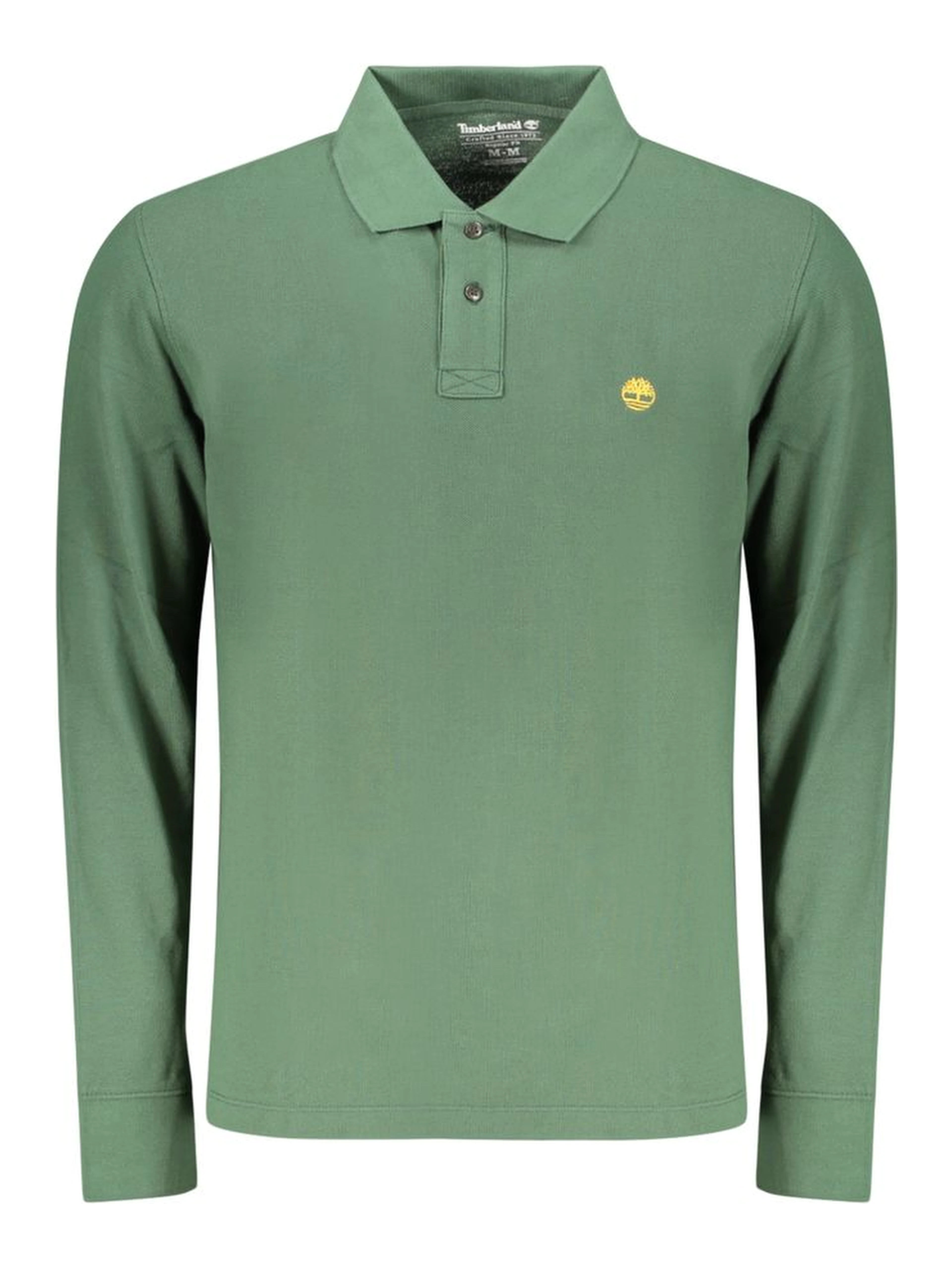 Green Cotton Polo Shirt