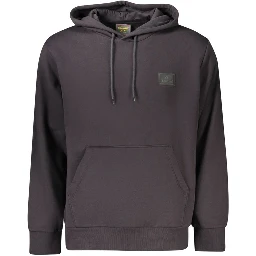 Black Cotton Sweatshirt