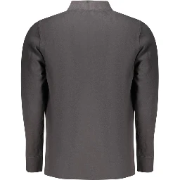 Black Cotton Polo Shirt