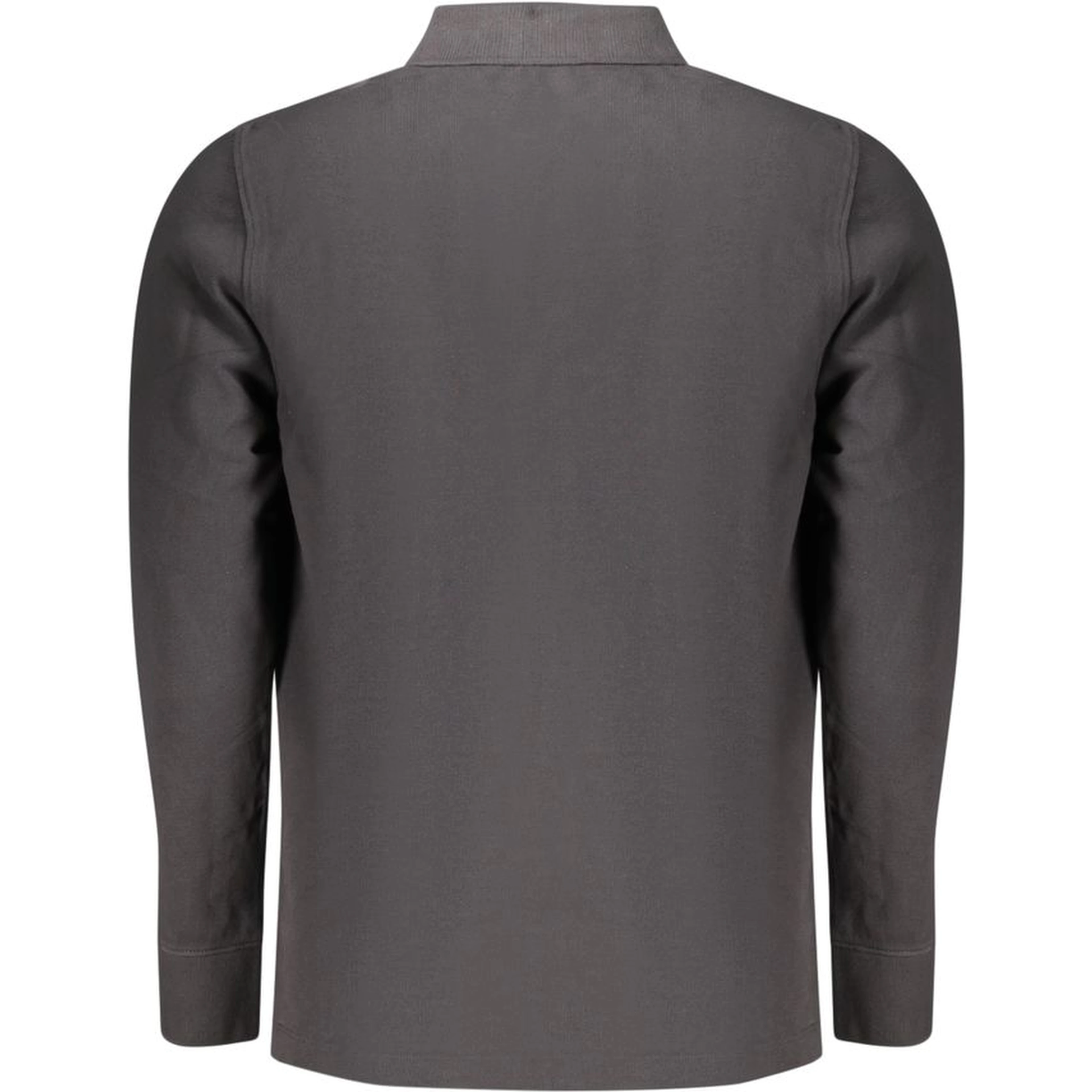 Black Cotton Polo Shirt