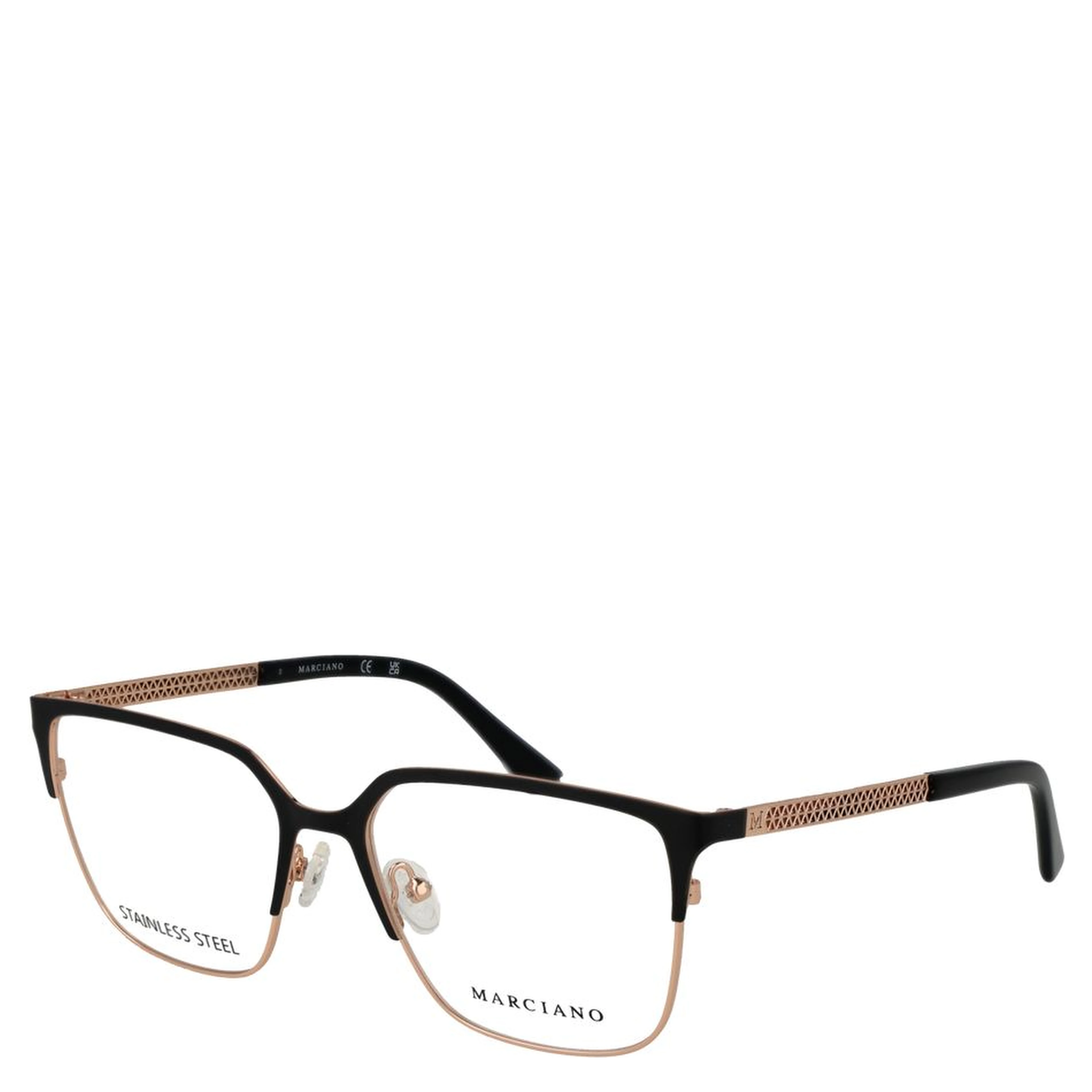 Black Metal Glasses (Frames)