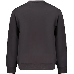 Black Cotton Sweatshirt