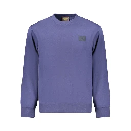 Blue Cotton Sweatshirt