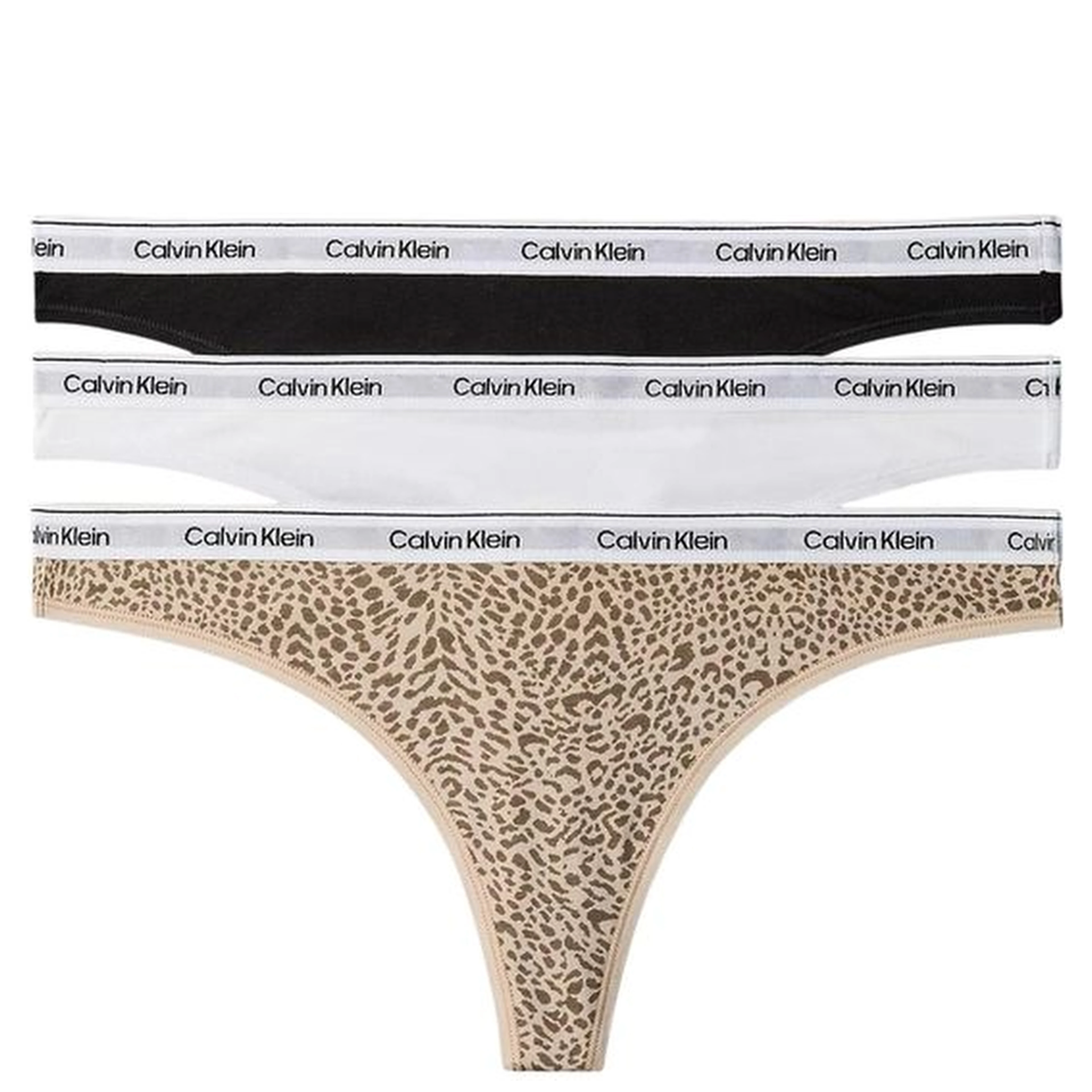 Black And White Cotton Pantie