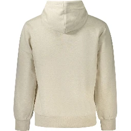 Beige Cotton Sweatshirt