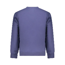 Blue Cotton Sweatshirt