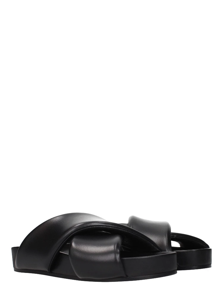 Black Leather Slippers alternative