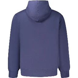 Blue Cotton Sweatshirt