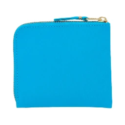 Blue Calfskin Cardholder