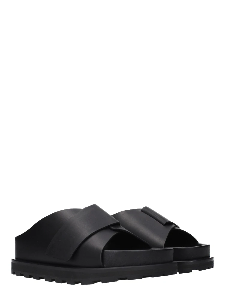 Black Leather Slippers alternative