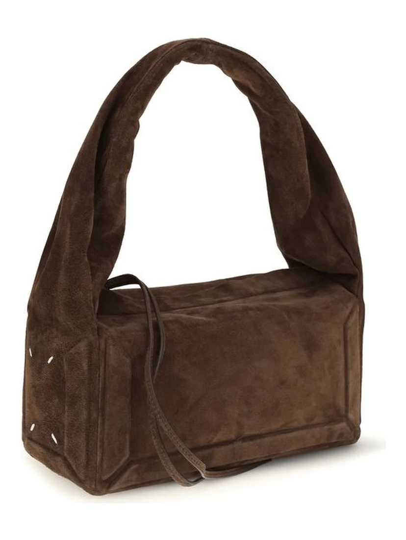 Brown Calf Leather Bos Taurus Shoulder Bag