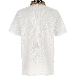 White Cotton Polo Shirt