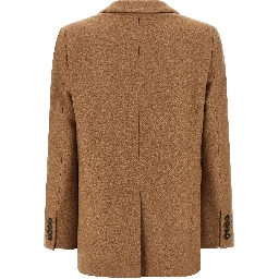 Beige Virgin Wool Blazer