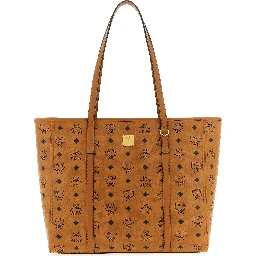 Brown Polyethylene Tote Bag