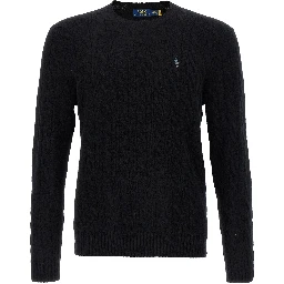 Black Wool Cardigan